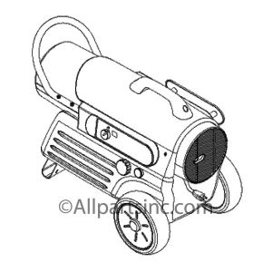 DYNA-GLO 170,000 BTU PORTABLE KEROSENE