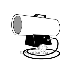 A & I PRODUCTS PORTABLE GAS HEATER