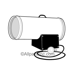 A & I PRODUCTS PORTABLE GAS HEATER