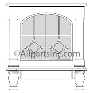 COMFORT GLOW VENT-FREE STOVE HEATER