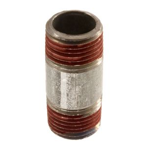 .375 NPT X 1. Galvenized Nipple
