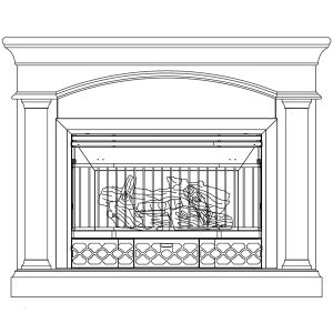 VENT-FREE GAS FIREPLACE SYSTEM