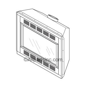 TUDOR DIRECT-VENT FIREPLACE BY DESA