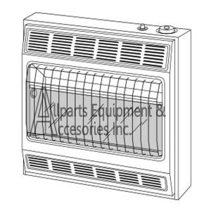 VANGUARD INFRARED VENT-FREE GAS HEATER