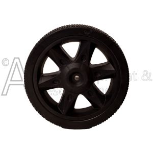 7112339 Polypropylene Black PVC pressure washer wheel assembly