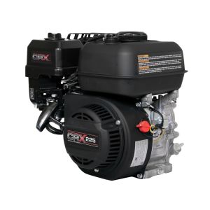 The 110120 CRX225 engine with a black recoil starter.