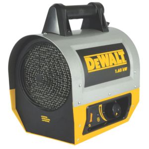 Forced Air Electric Construction Heater, 1.65 kW