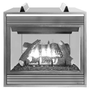 SUPERIOR 500 SERIES D, DT, DR MODEL DIRECT VENT GAS FIREPLACE