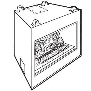 DVBR36 Majestic Builder Direct Vent DVBR36 fireplace