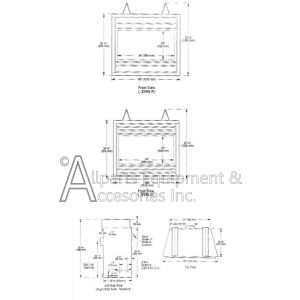 dvr6-rmns direct vent decorative gas fireplace