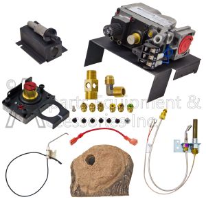 F0237 millivolt Valve Pilot Kit Fuel Conversion, remote ready