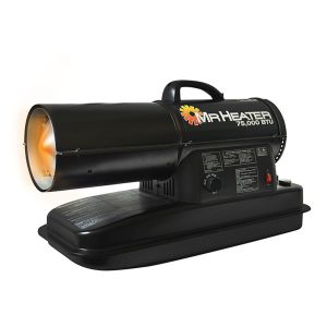 mh75ktr forced air kerosene heater