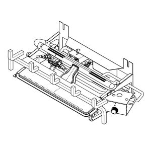 FDLR30-1 Duluth Forge Vent Free Gas Log Chassis