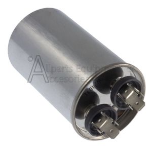 GS-0873 capacitor 25uf 370 vac 50/60 hz +-3% front view