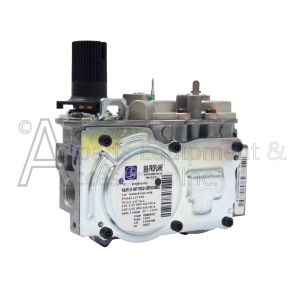 Front view of valve