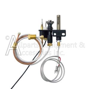 Front view of pilot assembly