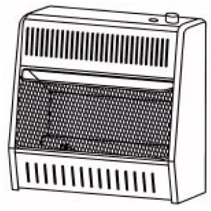 KWP318 BLUE FLAME VENT-FREE SPACE HEATER