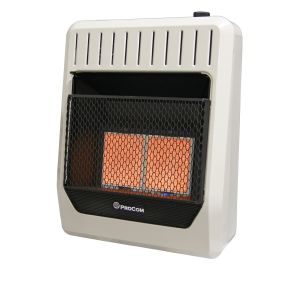MG2TIR Vent Free Heater Front View
