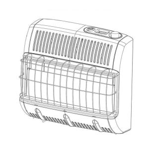 mhvg30lp mr. heater vent-free gas fired heater