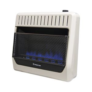Blue Flame ProCom Wall Heater with Manual Control, 30,000 BTU