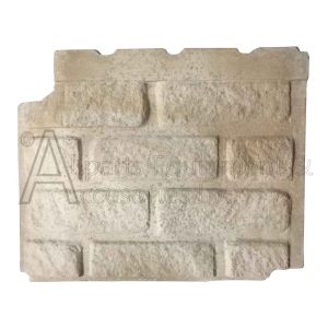 Front view of refractory