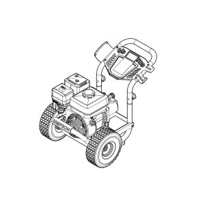 Pro Series Simpson 3200 PSI Pressure Washer with GX200 Engine