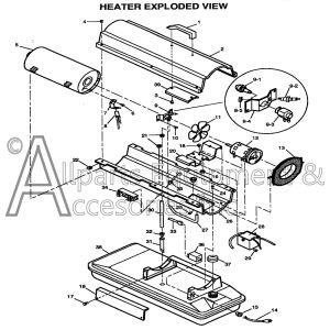 rem35a remington forced air heater