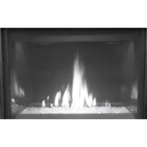 Scorpio 35 in. Contemporary Style Vented Natural Gas Fireplace, 20,000 BTUs