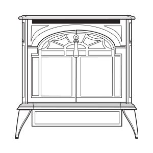 STARDANCE DIRECT VENT PROPANE HEATER