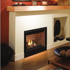 Superior SLBV B-vent series of gas-burning fireplaces
