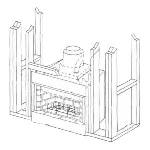 SUPERIOR WOOD BURNING FIREPLACE