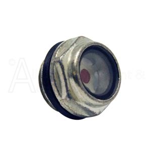 Front / side view of oil sight gauge