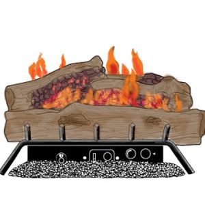 FLAME-MAX VENT-FREE GAS LOG HEATER
