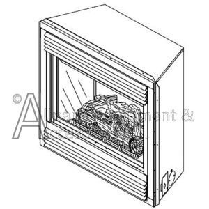 vcd36rne fmi direct-vent fireplace system