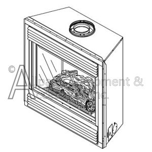 vcd36tn fmi direct-vent fireplace