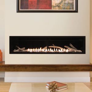 Vent-Free Boulevard Fireplace, 38,500 BTU, Liquid Propane Gas