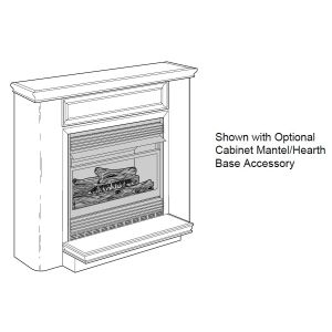VMH10TPC DESA VENT-FREE COMPACT GAS FIREPLACE