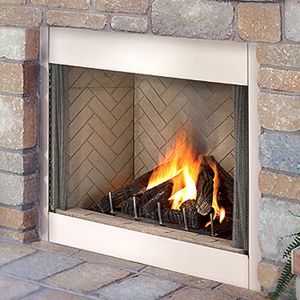 VRE4336ZEN Outdoor Natural Gas Superior Fireplace