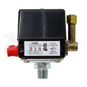 Z-D20596 Dewalt pressure switch 1/4 mp 140-175