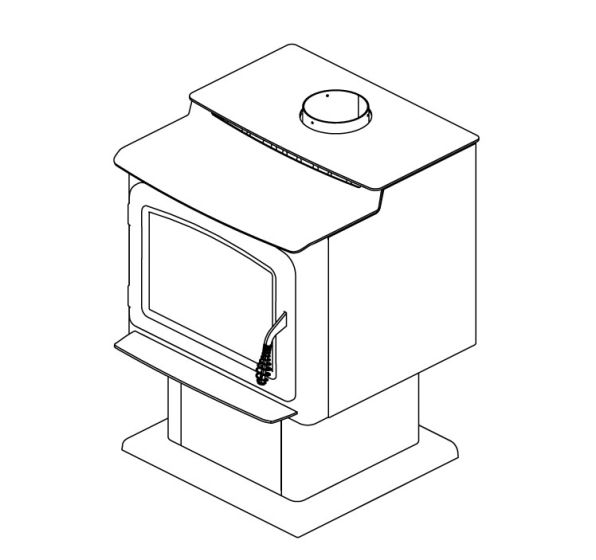 LENNOX WOOD-BURNING STOVE