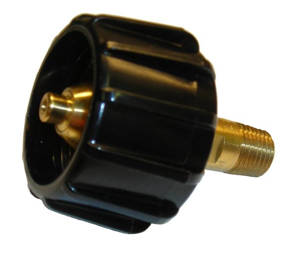 Propane grill acme nut (black)