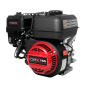 The 109966 CRX165 engine with a black chassis and a red recoil starter.