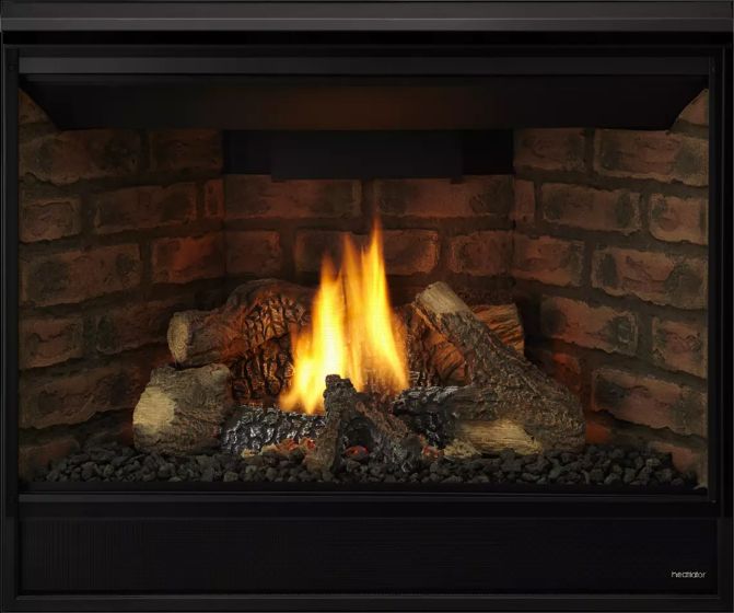 Novus Series fireplace by Heatlilator.