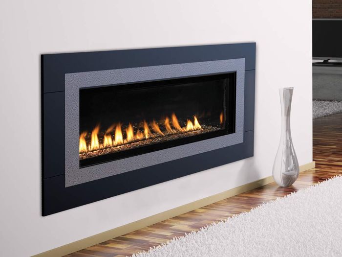 Stock photo of Paris Lights Series of fireplace