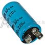 0034819.01 capacitor teapo 220uf 200v side view