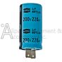 0034819.01 capacitor teapo 220uf 200v label