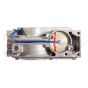 Top view of the 37D0118 propane gas valve with solenoid connections.