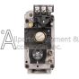 Black control knob on the top of the 0820656 gas valve