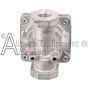 The inlet and outlet of the 098867-05 pressure regulator.