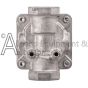 The bottom of the 098867-19, showing a forward-pointing arrow that designates gas flow direction.